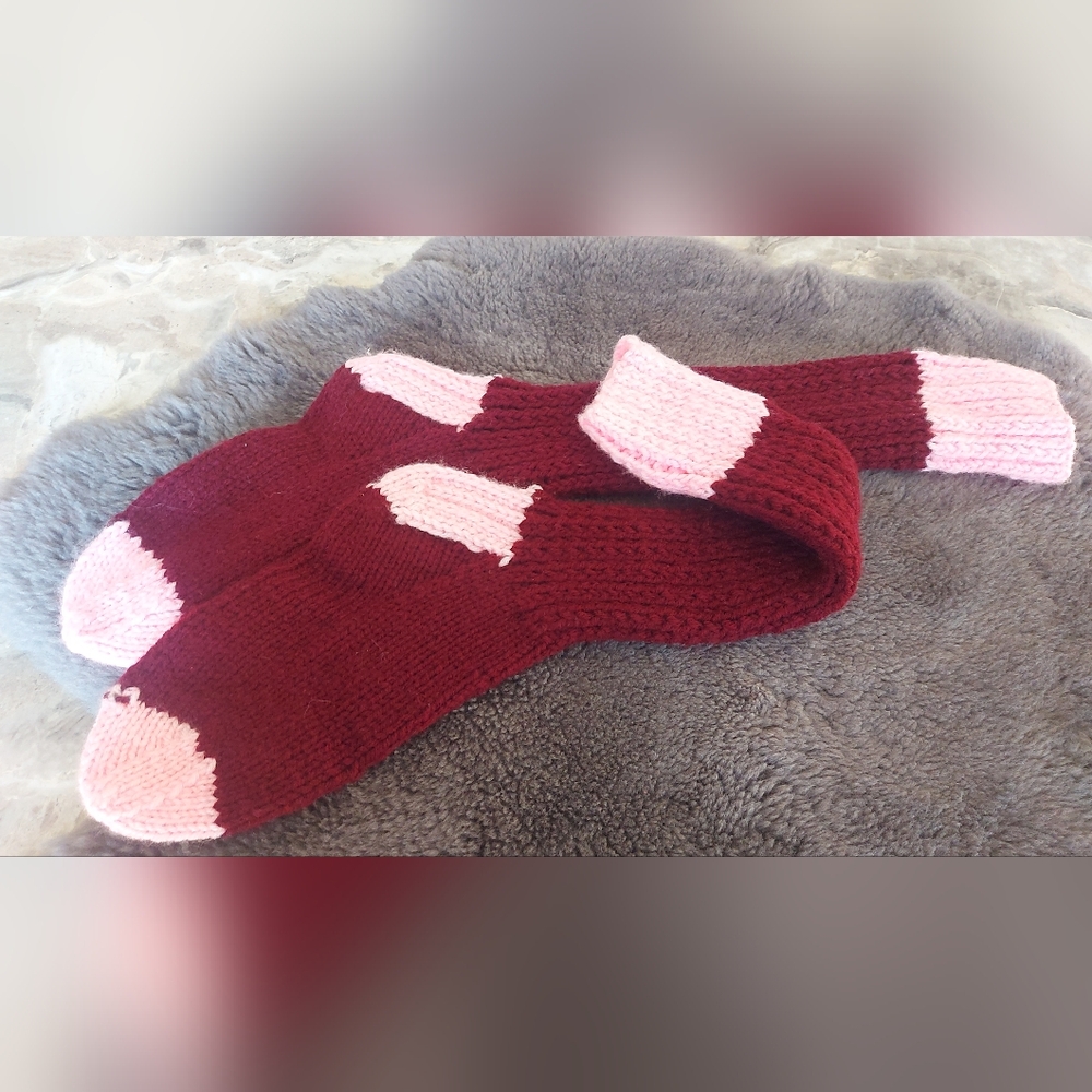 Homemade wool socks - Picture 2 of 6